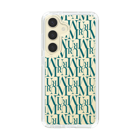 Slim Protection Case［ MURUA - Monogram - Green ］