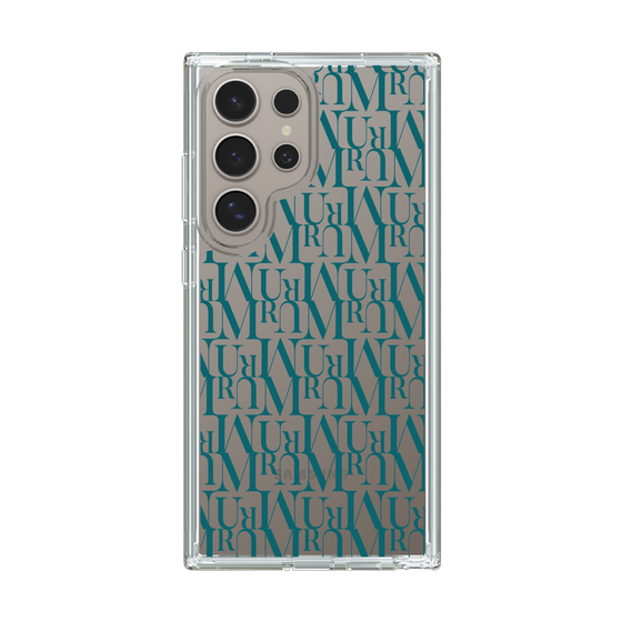 Slim Protection Case［ MURUA - Monogram - Green ］