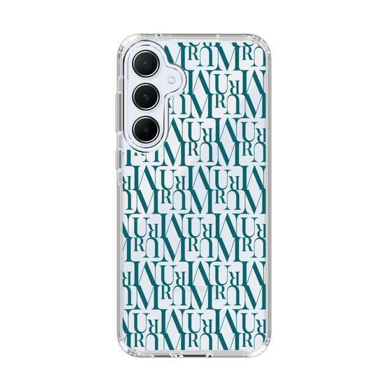 Slim Protection Case［ MURUA - Monogram - Green ］