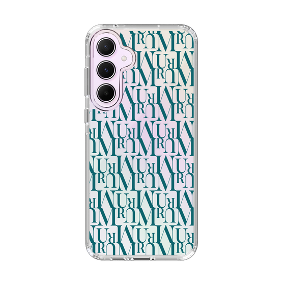 Slim Protection Case［ MURUA - Monogram - Green ］