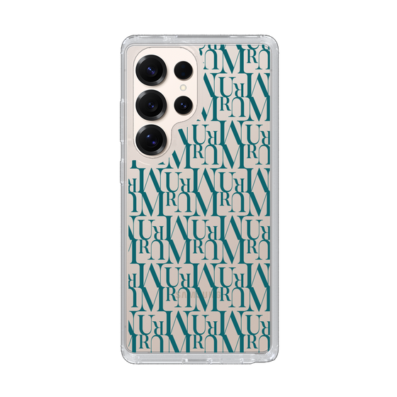 Slim Protection Case［ MURUA - Monogram - Green ］