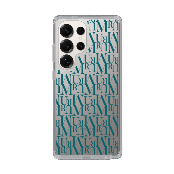 Slim Protection Case［ MURUA - Monogram - Green ］