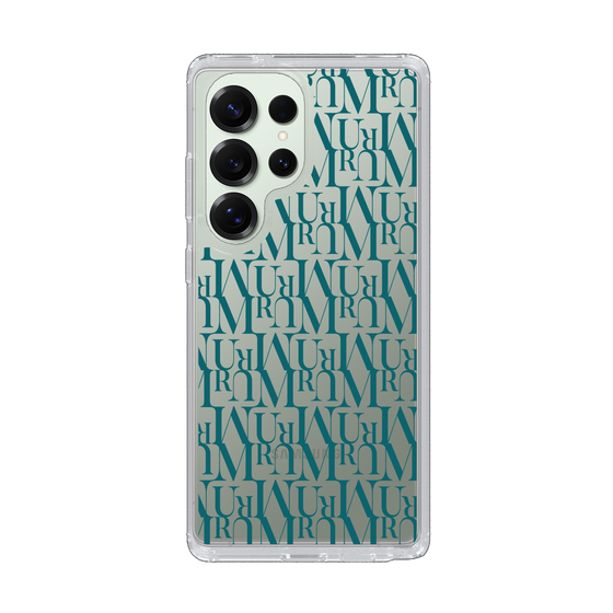 Slim Protection Case［ MURUA - Monogram - Green ］