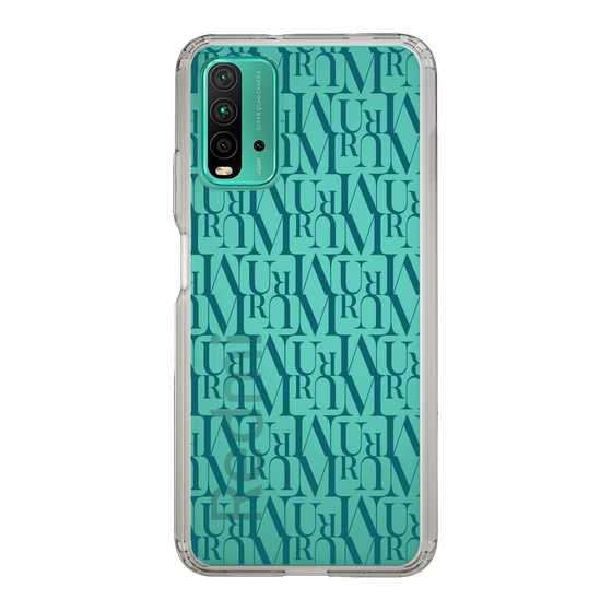 Slim Protection Case［ MURUA - Monogram - Green ］