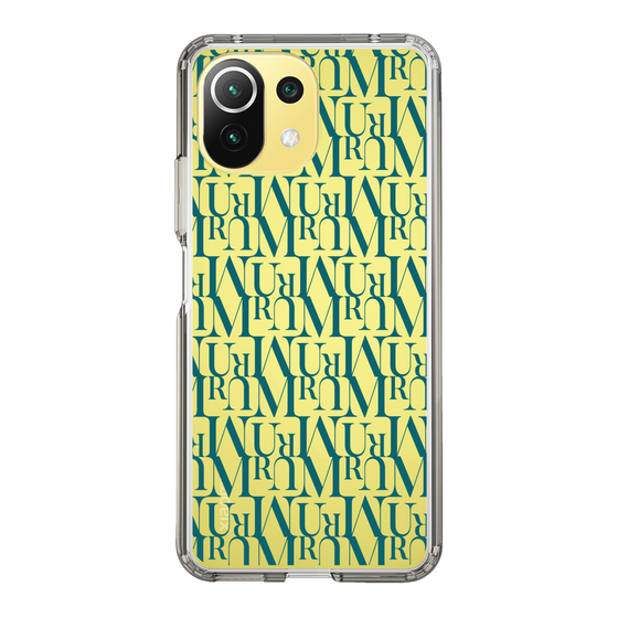 Slim Protection Case［ MURUA - Monogram - Green ］