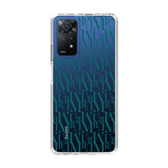 Slim Protection Case［ MURUA - Monogram - Green ］
