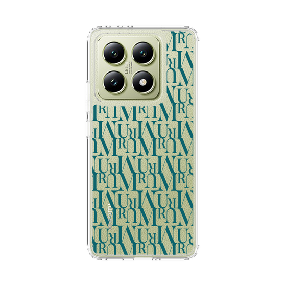 Slim Protection Case［ MURUA - Monogram - Green ］