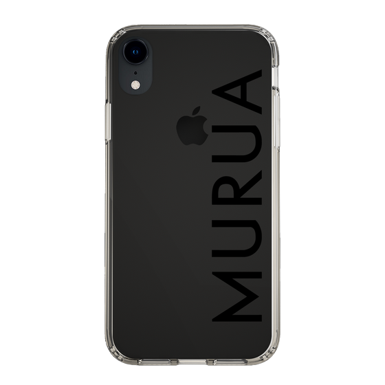 Slim Protection Case［ MURUA - Logo - Black ］