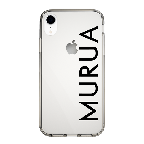 Slim Protection Case［ MURUA - Logo - Black ］