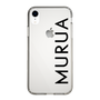 Slim Protection Case［ MURUA - Logo - Black ］