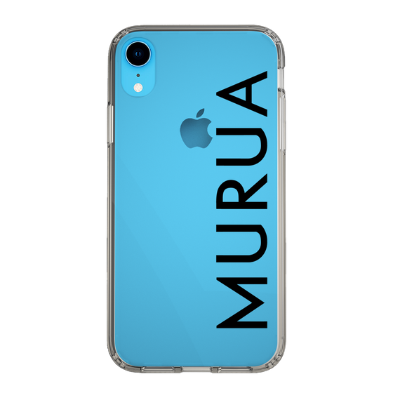 Slim Protection Case［ MURUA - Logo - Black ］