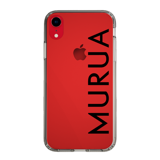 Slim Protection Case［ MURUA - Logo - Black ］