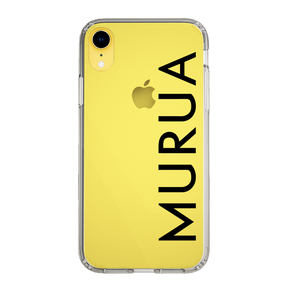 Slim Protection Case［ MURUA - Logo - Black ］