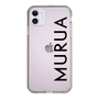 Slim Protection Case［ MURUA - Logo - Black ］