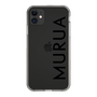 Slim Protection Case［ MURUA - Logo - Black ］