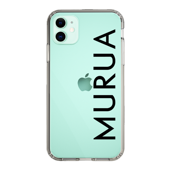 Slim Protection Case［ MURUA - Logo - Black ］