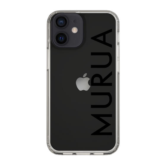 Slim Protection Case［ MURUA - Logo - Black ］