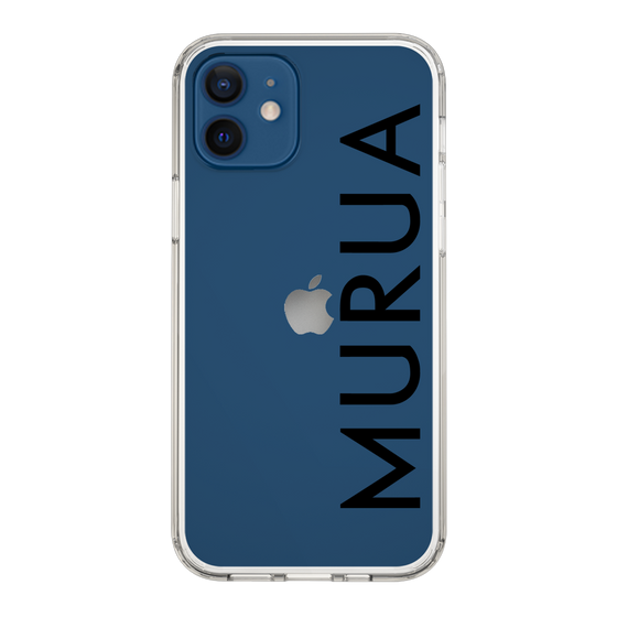 Slim Protection Case［ MURUA - Logo - Black ］