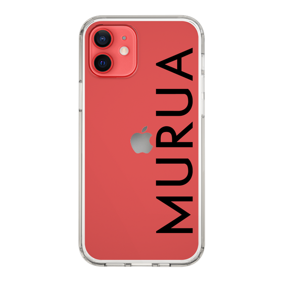 Slim Protection Case［ MURUA - Logo - Black ］