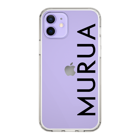 Slim Protection Case［ MURUA - Logo - Black ］