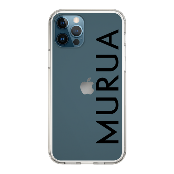 Slim Protection Case［ MURUA - Logo - Black ］