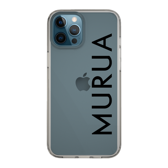 Slim Protection Case［ MURUA - Logo - Black ］