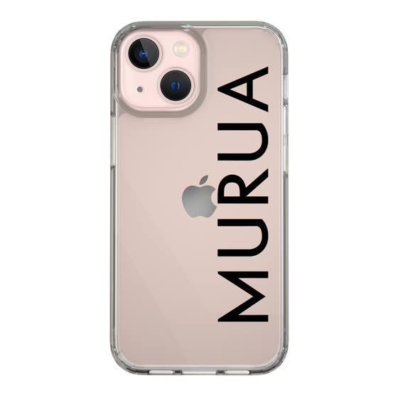 Slim Protection Case［ MURUA - Logo - Black ］