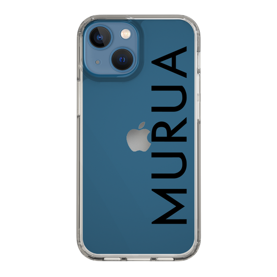 Slim Protection Case［ MURUA - Logo - Black ］