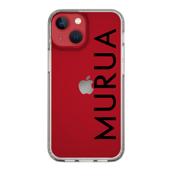 Slim Protection Case［ MURUA - Logo - Black ］