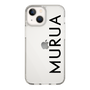 Slim Protection Case［ MURUA - Logo - Black ］