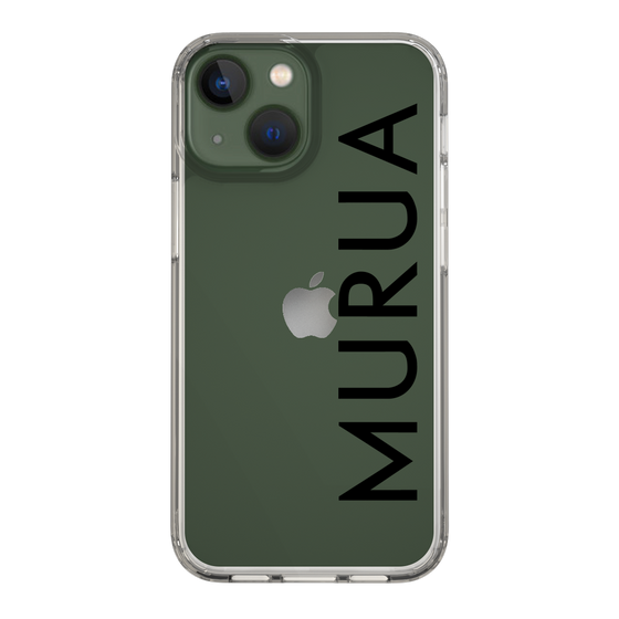 Slim Protection Case［ MURUA - Logo - Black ］