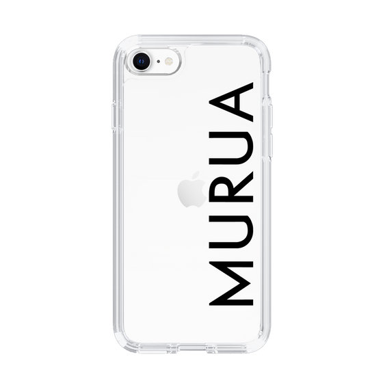 Slim Protection Case［ MURUA - Logo - Black ］