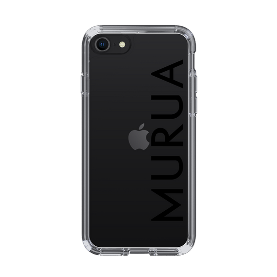 Slim Protection Case［ MURUA - Logo - Black ］
