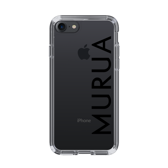 Slim Protection Case［ MURUA - Logo - Black ］