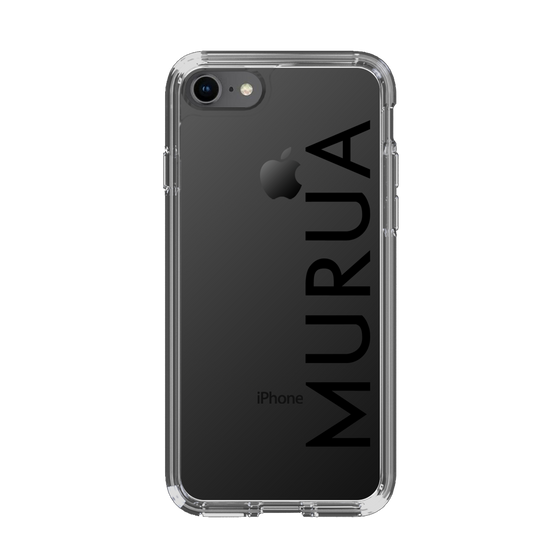 Slim Protection Case［ MURUA - Logo - Black ］