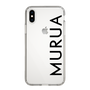 Slim Protection Case［ MURUA - Logo - Black ］