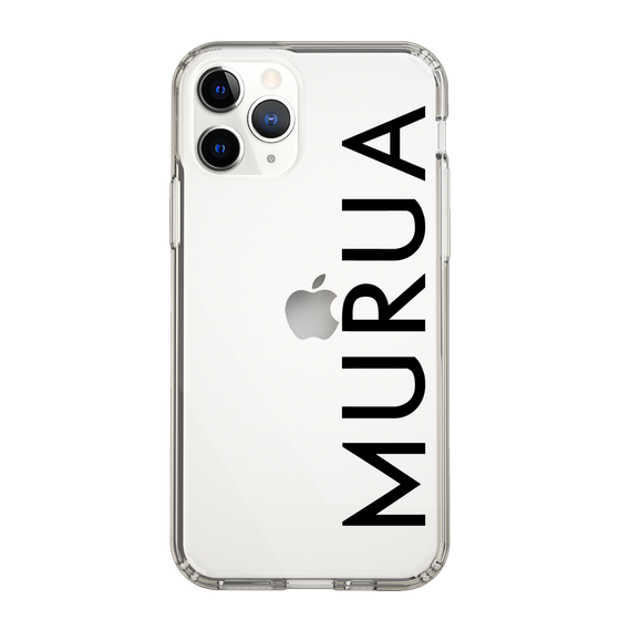 Slim Protection Case［ MURUA - Logo - Black ］