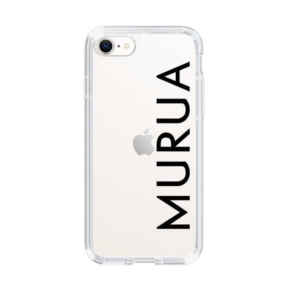 Slim Protection Case［ MURUA - Logo - Black ］