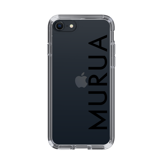 Slim Protection Case［ MURUA - Logo - Black ］