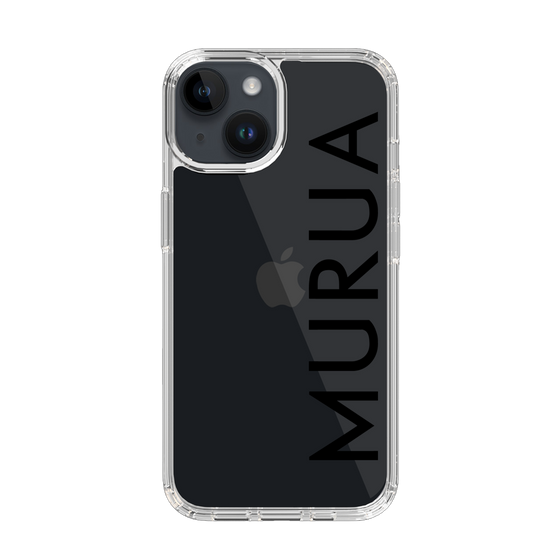 Slim Protection Case［ MURUA - Logo - Black ］
