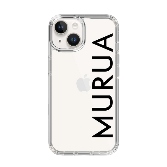 Slim Protection Case［ MURUA - Logo - Black ］