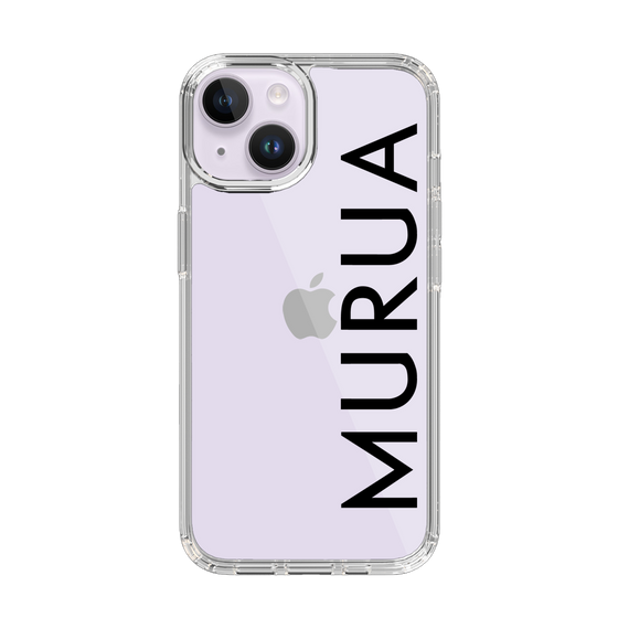 Slim Protection Case［ MURUA - Logo - Black ］
