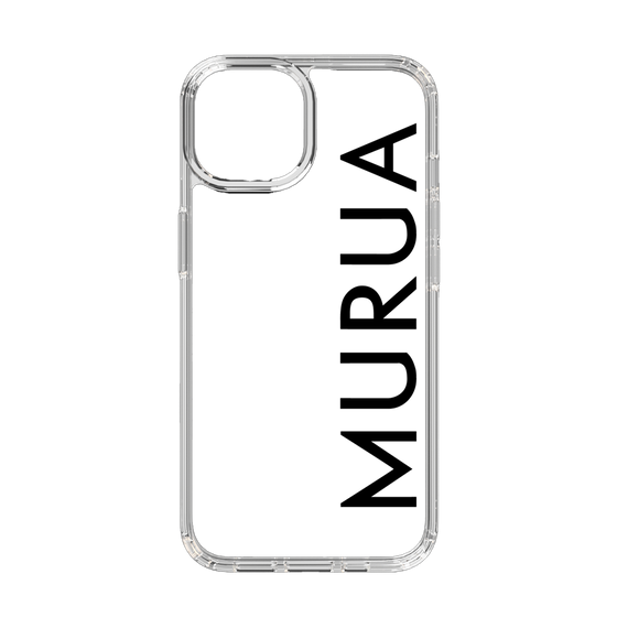 Slim Protection Case［ MURUA - Logo - Black ］