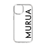 Slim Protection Case［ MURUA - Logo - Black ］