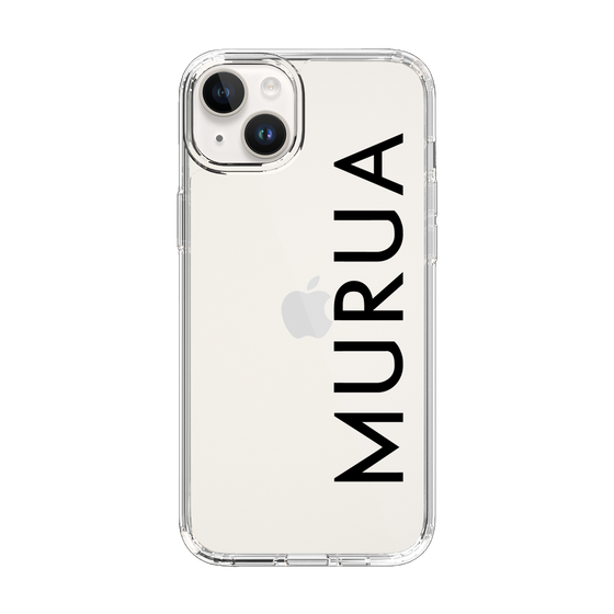 Slim Protection Case［ MURUA - Logo - Black ］