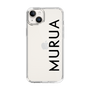 Slim Protection Case［ MURUA - Logo - Black ］
