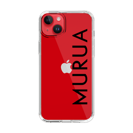 Slim Protection Case［ MURUA - Logo - Black ］