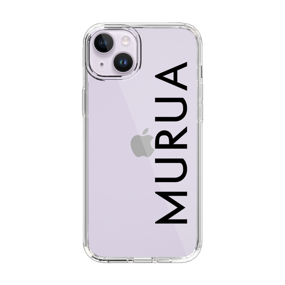 Slim Protection Case［ MURUA - Logo - Black ］