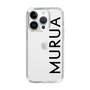 Slim Protection Case［ MURUA - Logo - Black ］