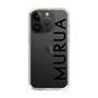 Slim Protection Case［ MURUA - Logo - Black ］